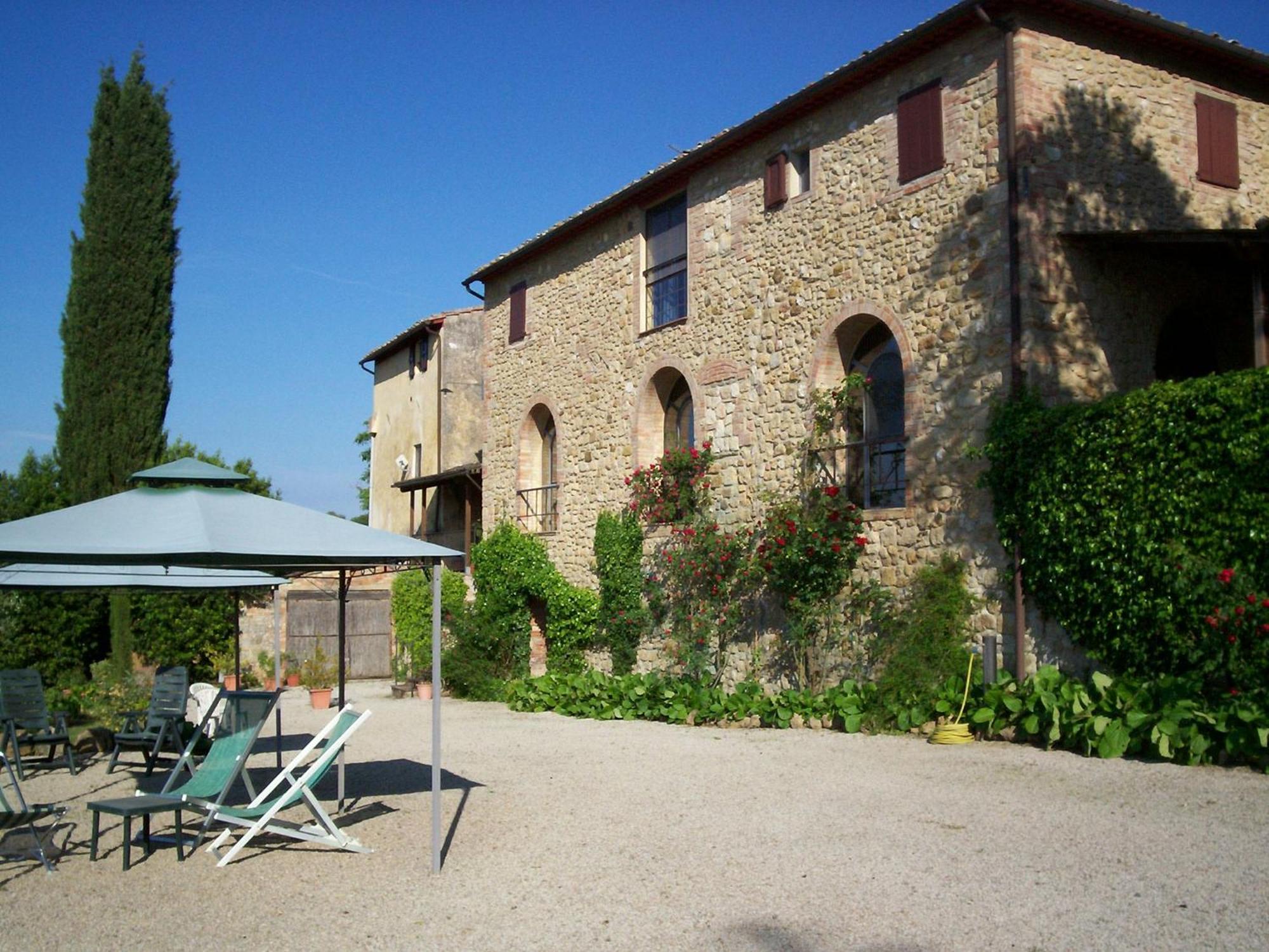 Podere Il Caggio Rooms Сан-Джиминьяно Экстерьер фото