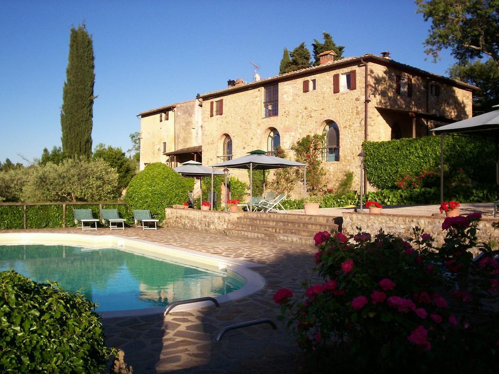 Podere Il Caggio Rooms Сан-Джиминьяно Экстерьер фото